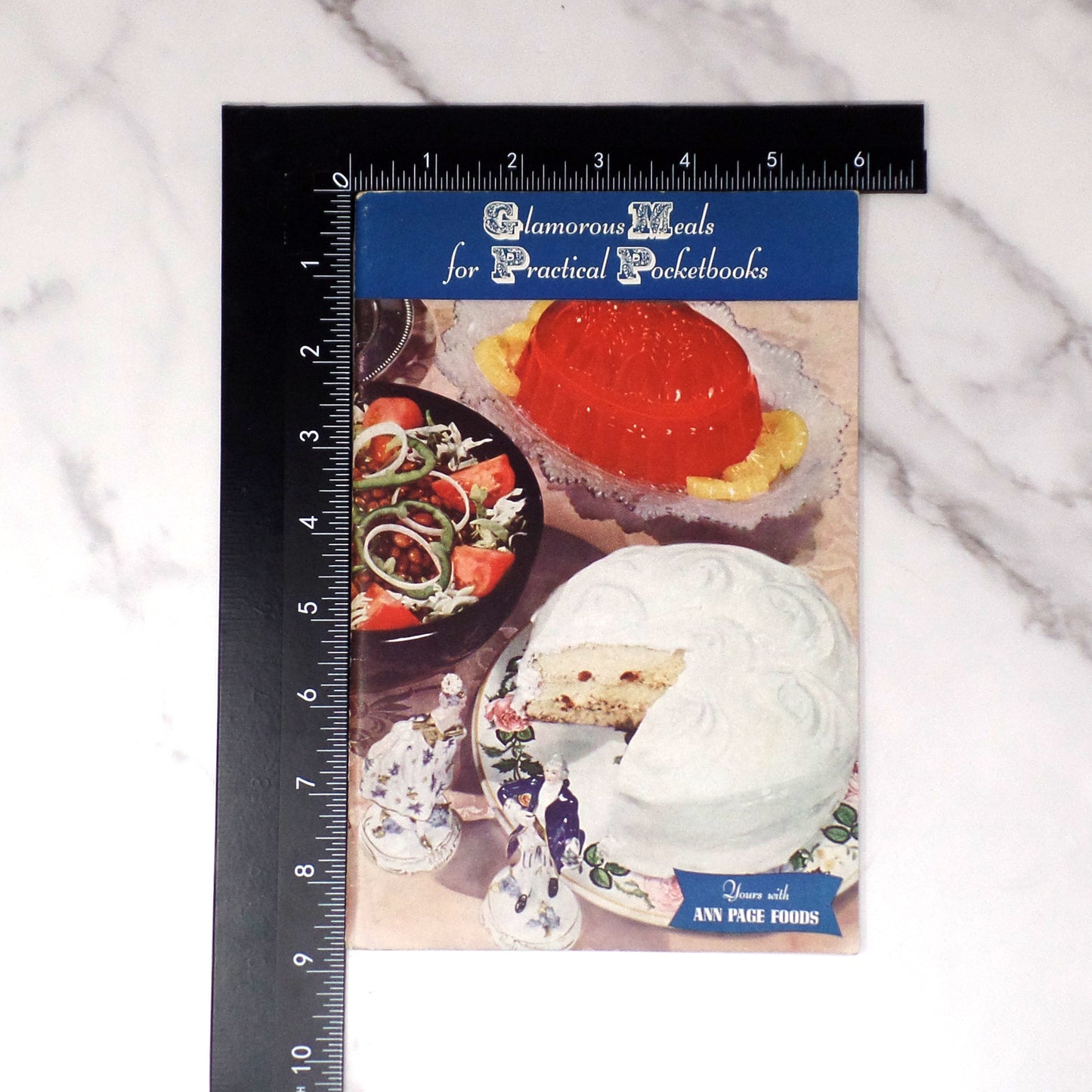 Vintage Booklet, Glamourous Meals for Practical Pocketbooks (1940s)