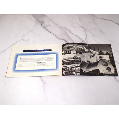 Vintage Brochure, Pullman 1939 World’s Fair Booklet & 2 Single-sheet Leaflets (1939)