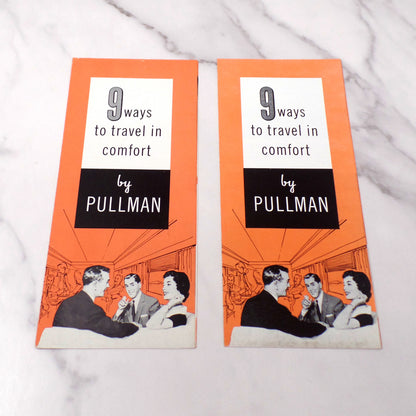 Vintage Brochure, Pullman 1939 World’s Fair Booklet & 2 Single-sheet Leaflets (1939)