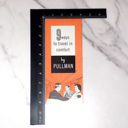 Vintage Brochure, Pullman 1939 World’s Fair Booklet & 2 Single-sheet Leaflets (1939)