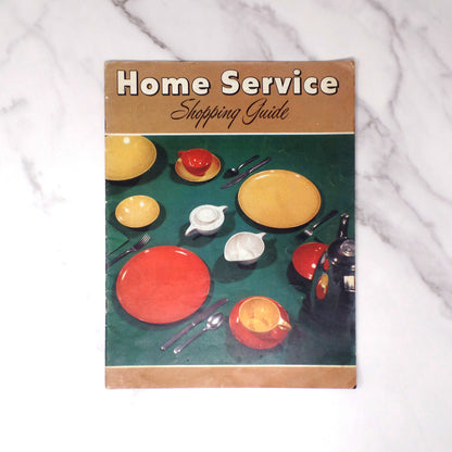 Vintage Brochure, Home Service Shopping Guide