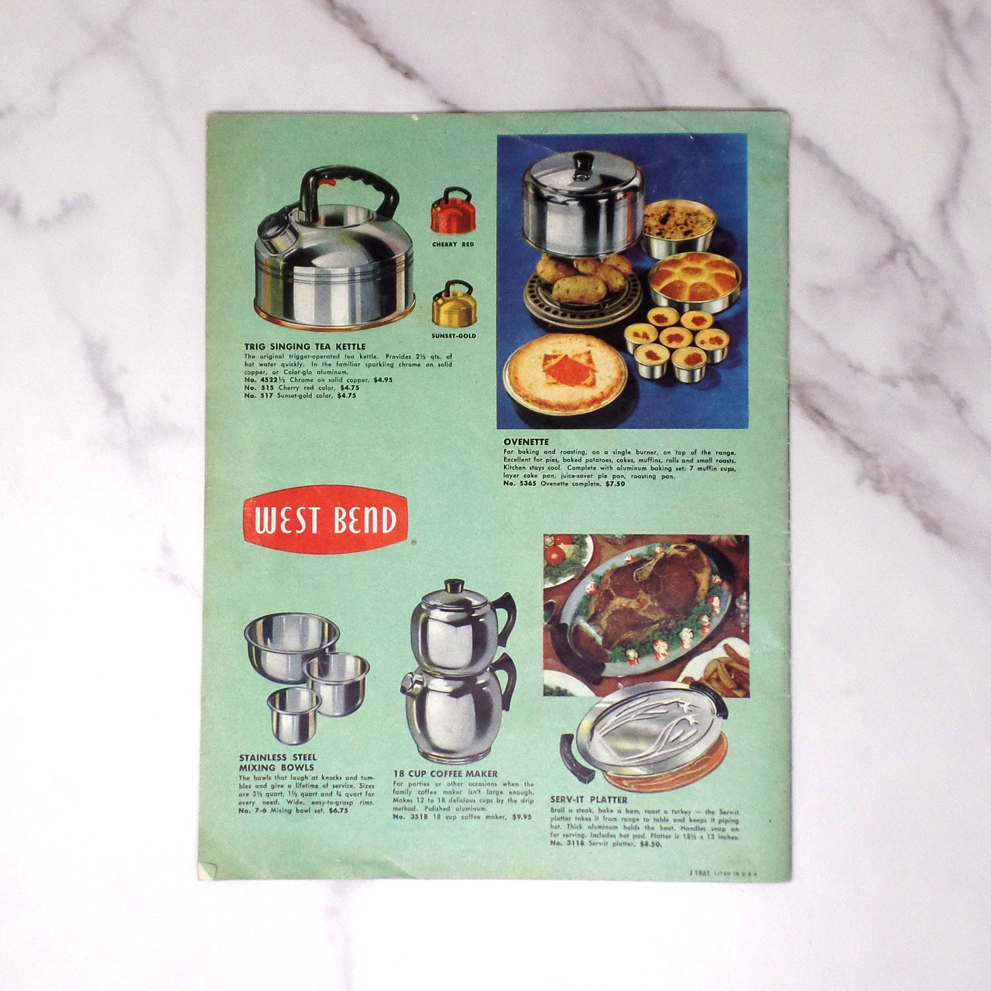Vintage Brochure, Home Service Shopping Guide