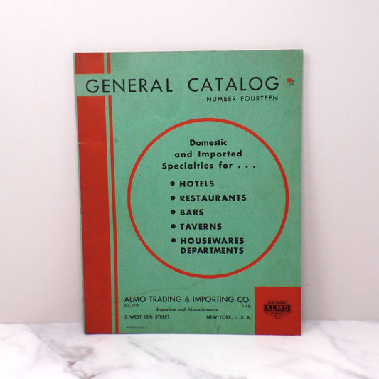Vintage Brochure, Almo Trading General Catalog No. 14 (1930s-40s)