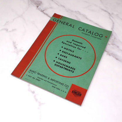 Vintage Brochure, Almo Trading General Catalog No. 14 (1930s-40s)