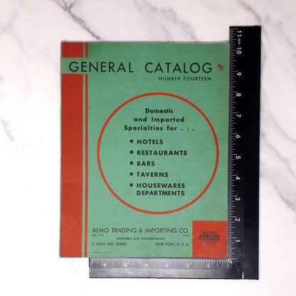 Vintage Brochure, Almo Trading General Catalog No. 14 (1930s-40s)
