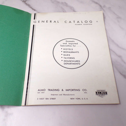 Vintage Brochure, Almo Trading General Catalog No. 14 (1930s-40s)