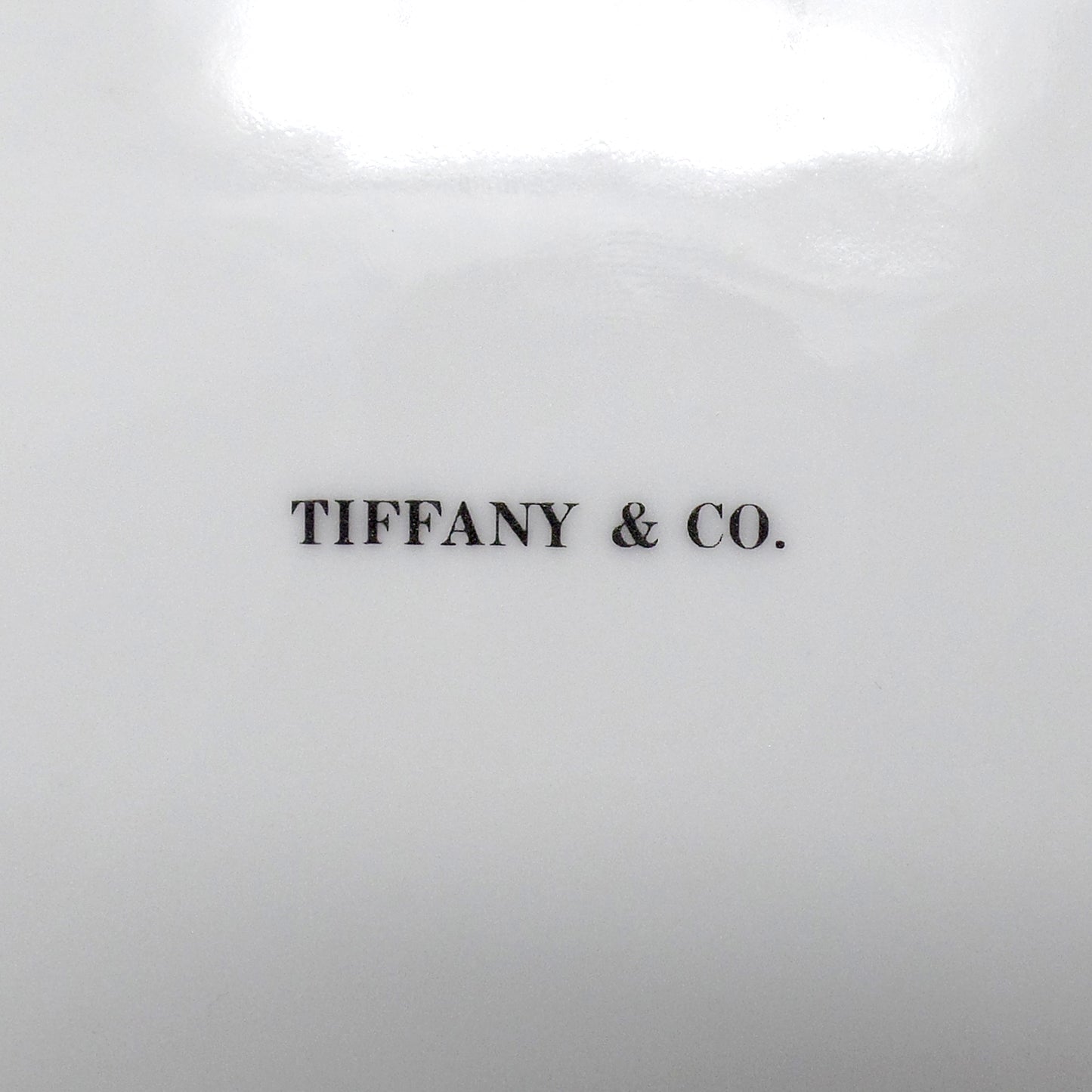Vintage Tiffany & Co. Porcelain Covered Octagonal Trinket Box, Freesia Flowers (1970s)