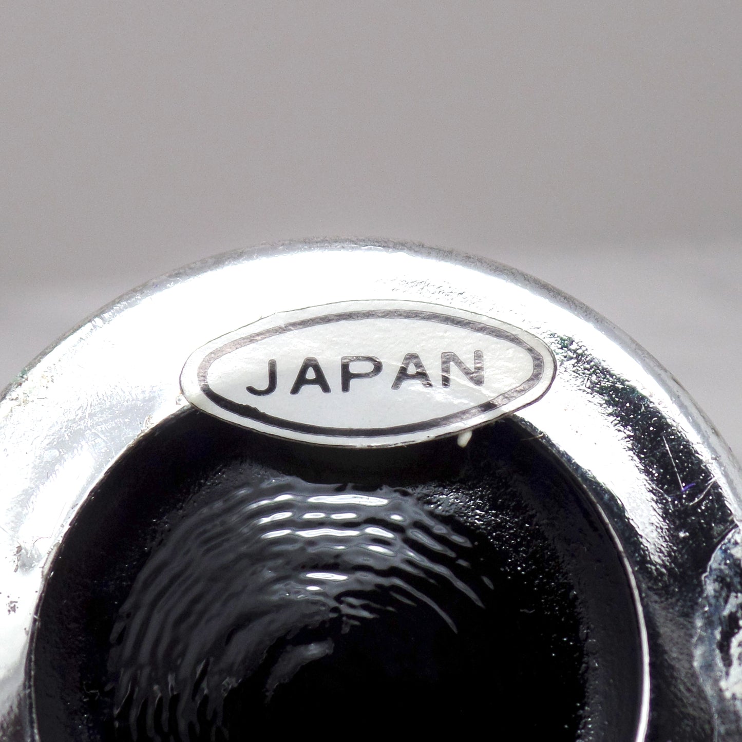 Vintage Godinger Silverplate and Cobalt Glass Salt & Pepper Shaker Set, in Box