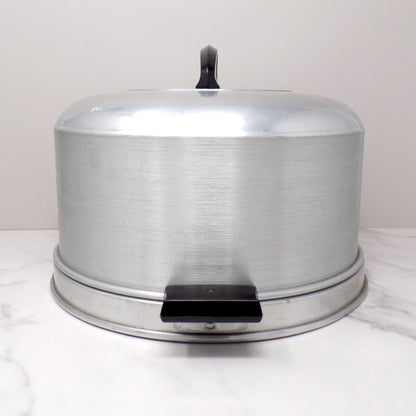 Vintage Kromex Aluminum Cake Carrier (1950s)