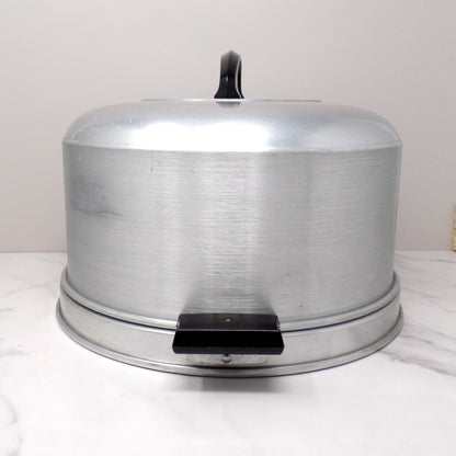 Vintage Kromex Aluminum Cake Carrier (1950s)