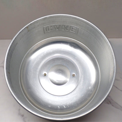 Vintage Kromex Aluminum Cake Carrier (1950s)