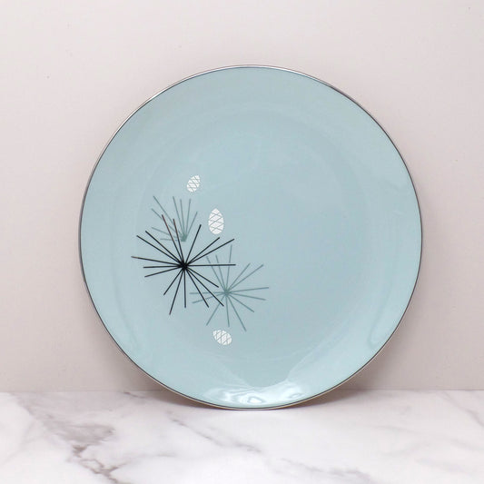 Vintage Franciscan Fine China MCM Silver Pine Salad Plate (1955-58)