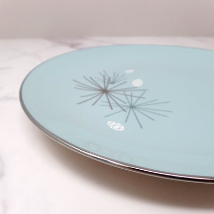 Vintage Franciscan Fine China MCM Silver Pine Salad Plate (1955-58)