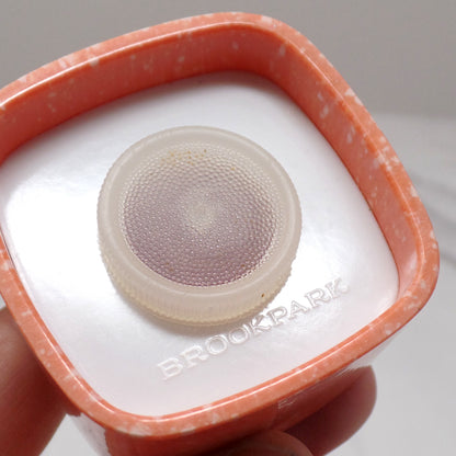 Vintage Brookpark Melmac / Melamine Salt Shaker, Speckled Coral (1950s)