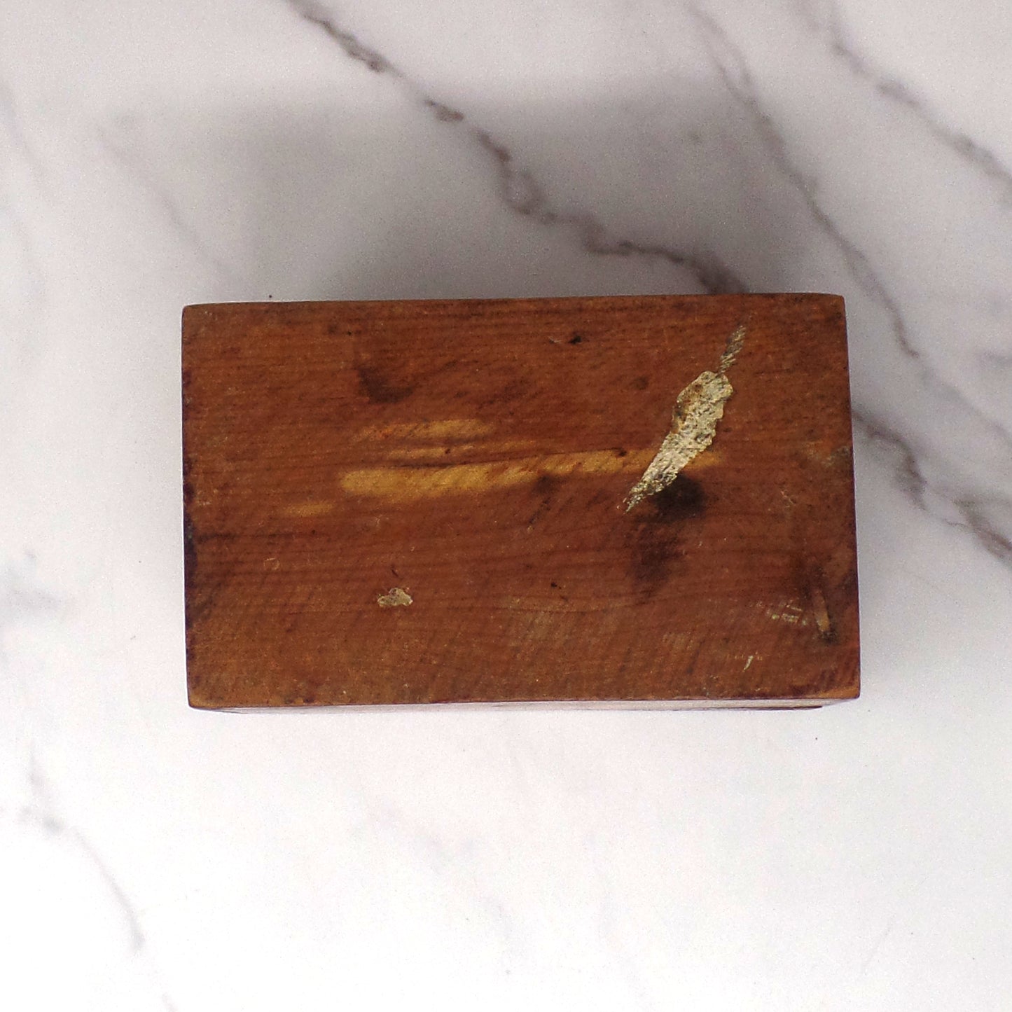 Vintage Wood Recipe Box