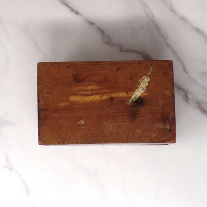 Vintage Wood Recipe Box