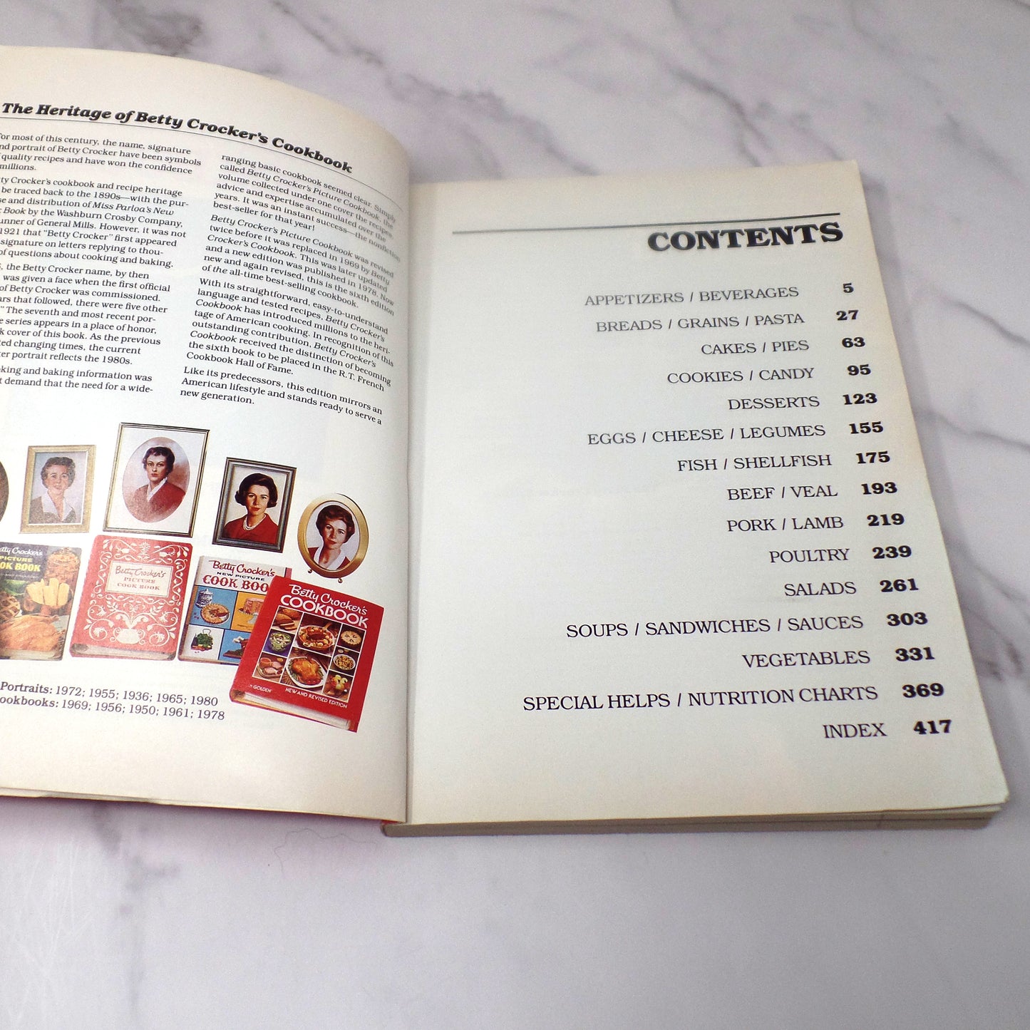 Vintage Betty Crocker's Cookbook, Paperback (1989)