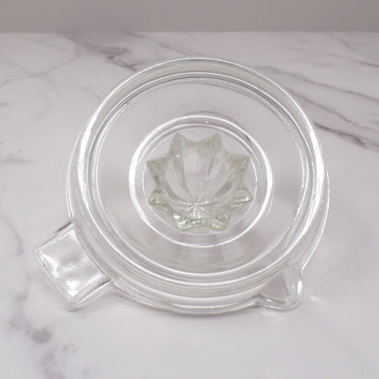 Vintage Lemon / Lime Juicer, Clear Glass (1950s)