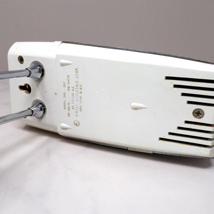 Vintage AMC Handheld Electric Mixer (model 596-INO) with Original Box and Documents (1964)