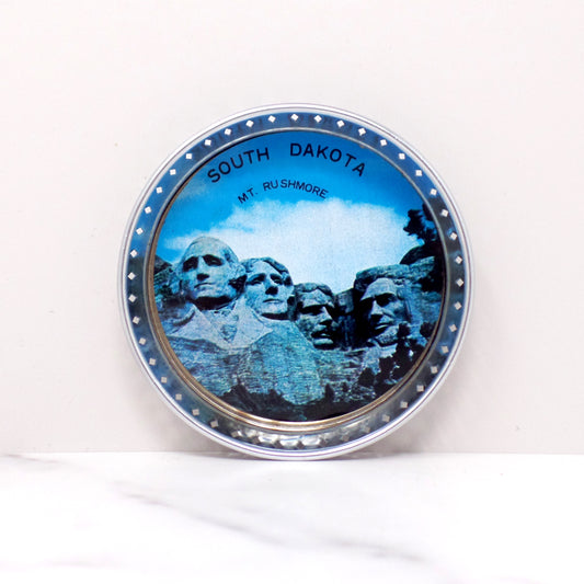 Vintage Souvenir Coaster, Mt. Rushmore South Dakota