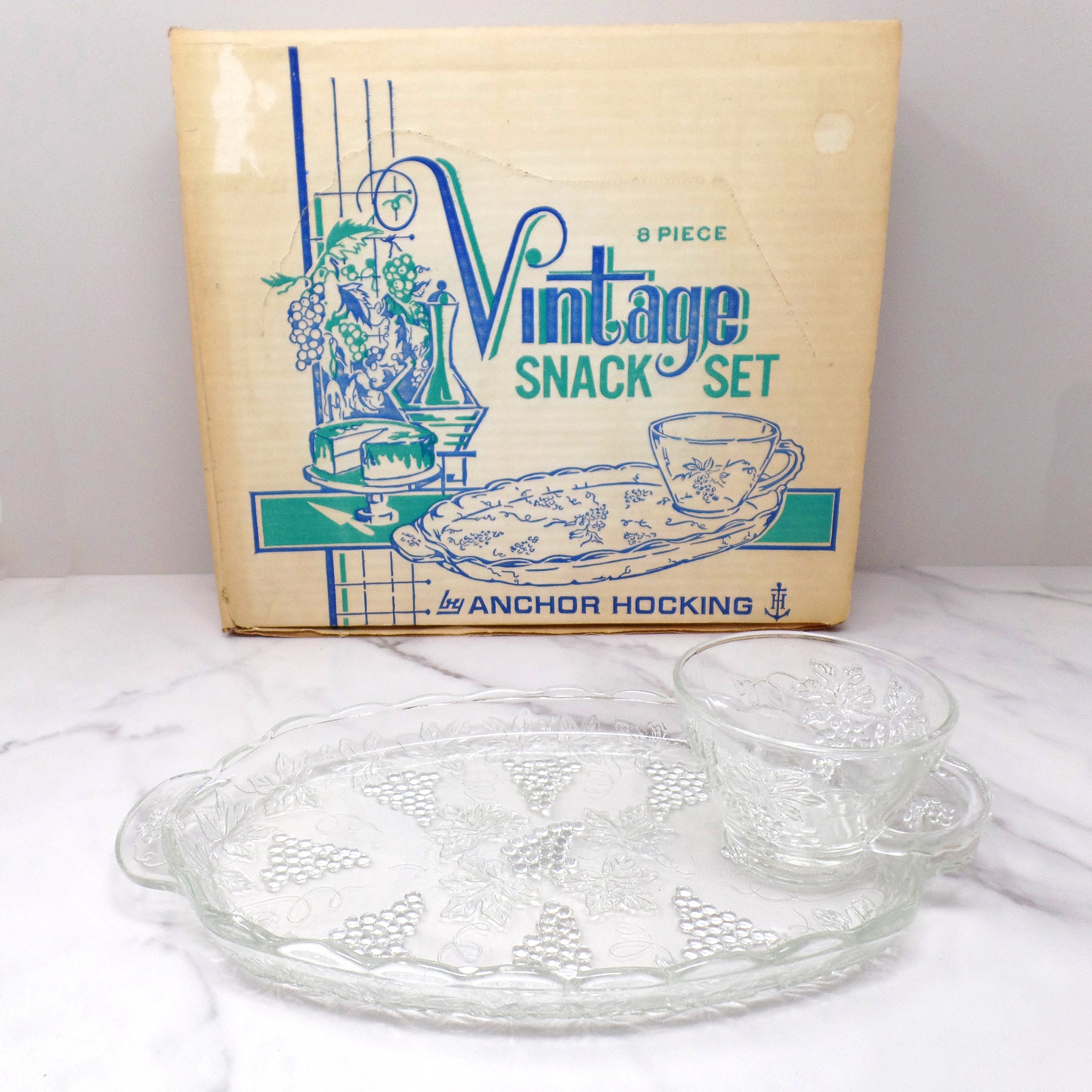 Anchor Hocking cheapest Sera-Snack Seven Piece Set