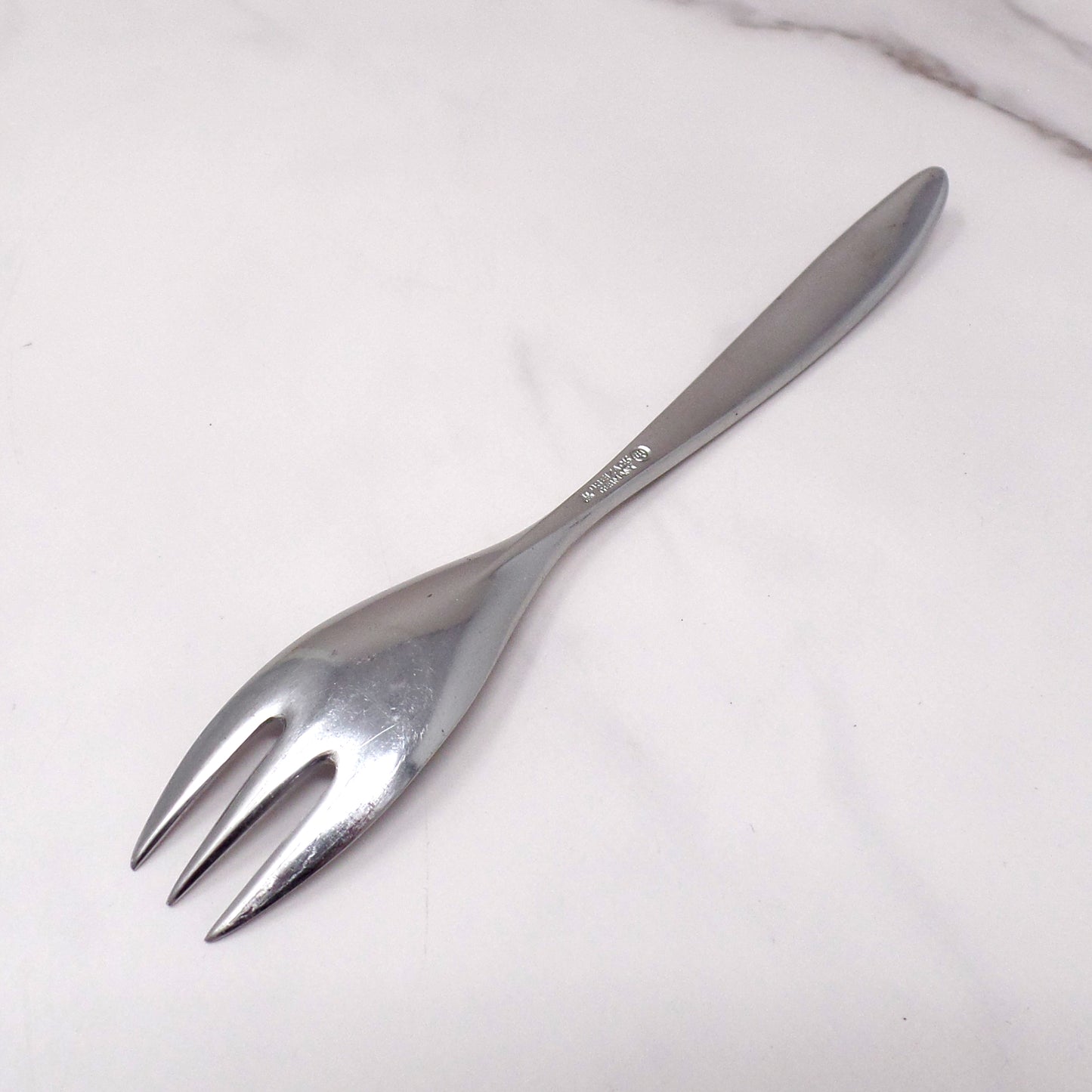 Vintage Wusthof Dreizack Pamir Stainless Steel Flatware, Salad Fork (1960s)