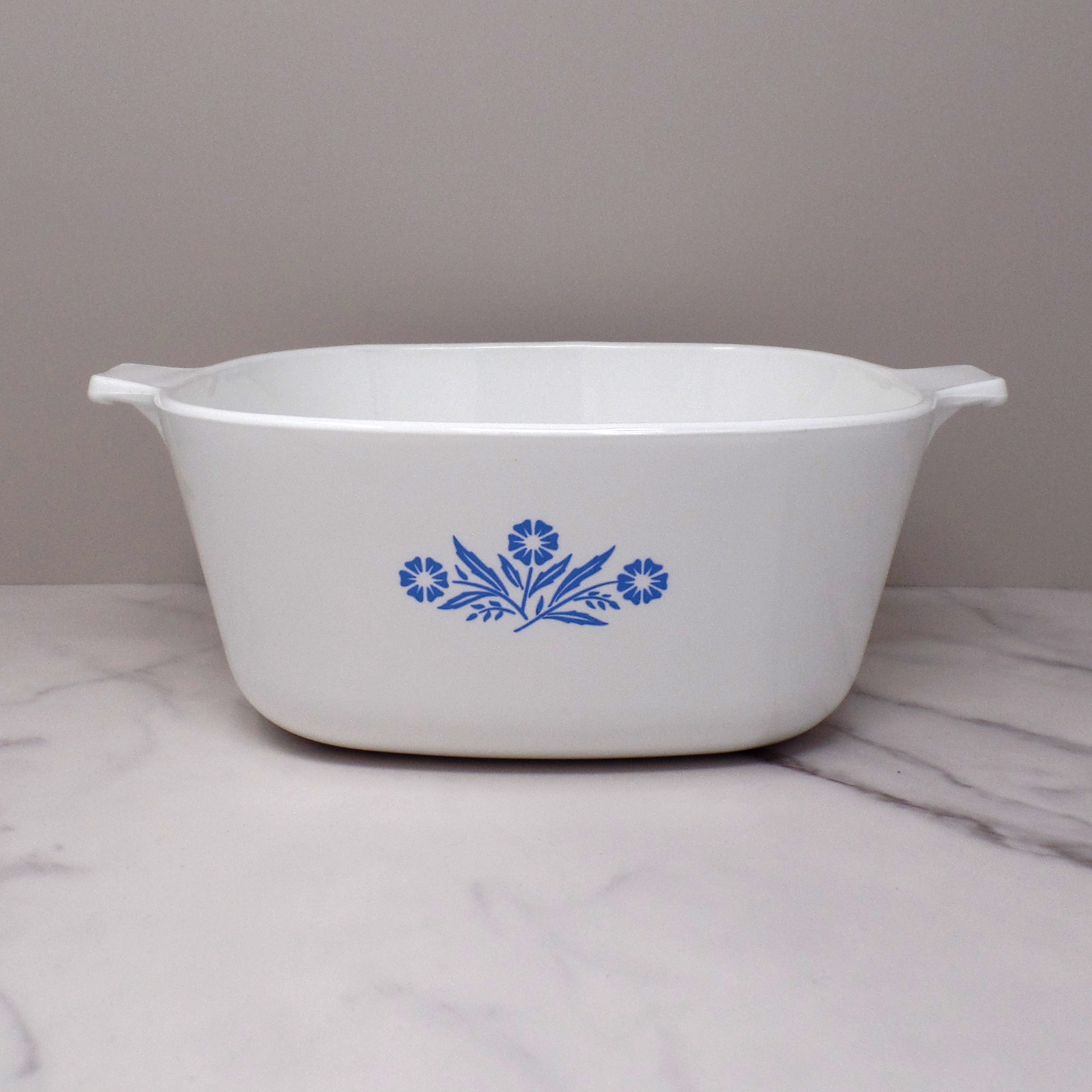 RARE - Corningware 2 Quart Baking popular Dish W/ Both Lids A-2-B