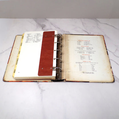 Vintage Betty Crocker's Picture Cook Book - Ring-bound, 2nd Edition / 4th Printing with Bonus Frankly Fancy Foods Booklet (1956)