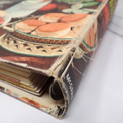 Vintage Betty Crocker's Picture Cook Book - Ring-bound, 2nd Edition / 4th Printing with Bonus Frankly Fancy Foods Booklet (1956)