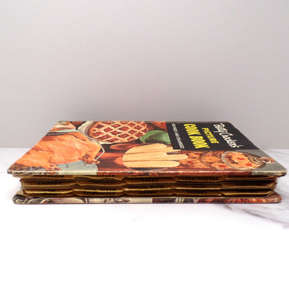 Vintage Betty Crocker's Picture Cook Book - Ring-bound, 2nd Edition / 4th Printing with Bonus Frankly Fancy Foods Booklet (1956)