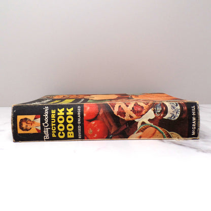 Vintage Betty Crocker's Picture Cook Book - Ring-bound, 2nd Edition / 4th Printing with Bonus Frankly Fancy Foods Booklet (1956)