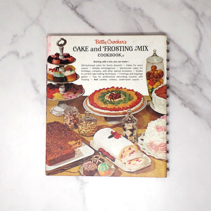 Vintage Betty Crocker's Cake and Frosting Mix Cookbook, 1st Ed - 1st Printing (1966)