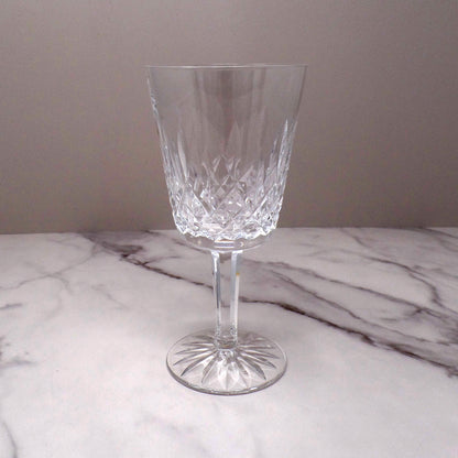 Vintage Waterford Crystal Lismore Water Goblet