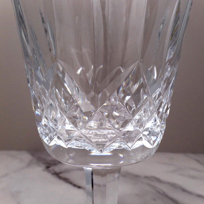 Vintage Waterford Crystal Lismore Water Goblet