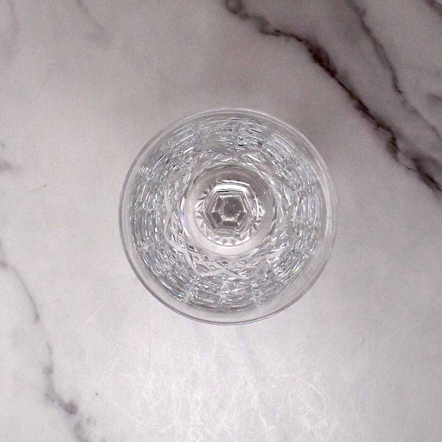 Vintage Waterford Crystal Lismore Water Goblet