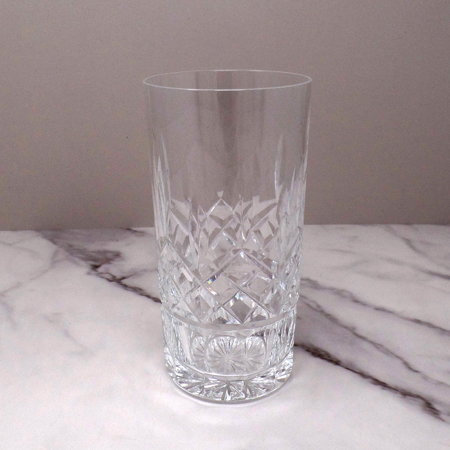 Vintage Waterford Crystal Lismore Highball Glass