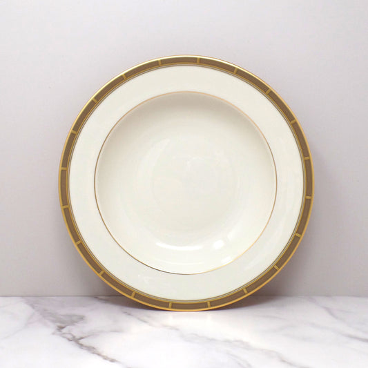 Vintage Lenox Bone China Desert Vista 9" Rimmed Soup / Pasta Bowl (2005-2008)