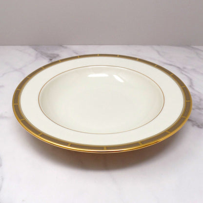 Vintage Lenox Bone China Desert Vista 9" Rimmed Soup / Pasta Bowl (2005-2008)