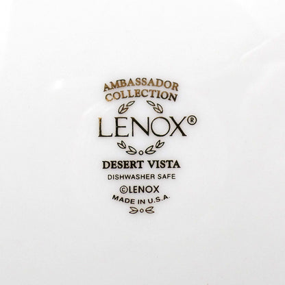 Vintage Lenox Bone China Desert Vista 9" Rimmed Soup / Pasta Bowl (2005-2008)