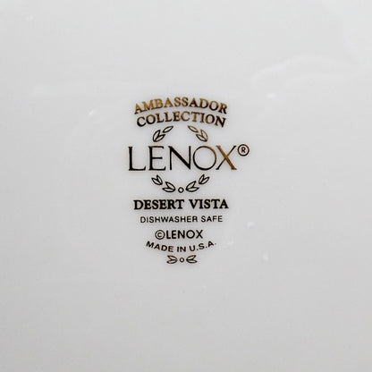 Vintage Lenox Bone China Desert Vista Salad Plate (2005-2008)