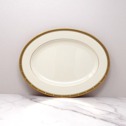 Vintage Lenox Bone China Desert Vista Oval Serving Platter (2005-2008)