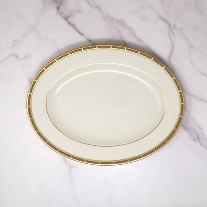 Vintage Lenox Bone China Desert Vista Oval Serving Platter (2005-2008)