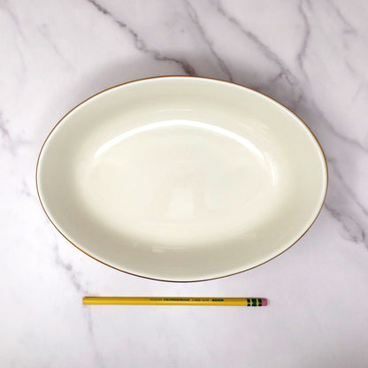 Vintage Lenox Bone China Desert Vista Oval Vegetable Bowl (2005-2008)