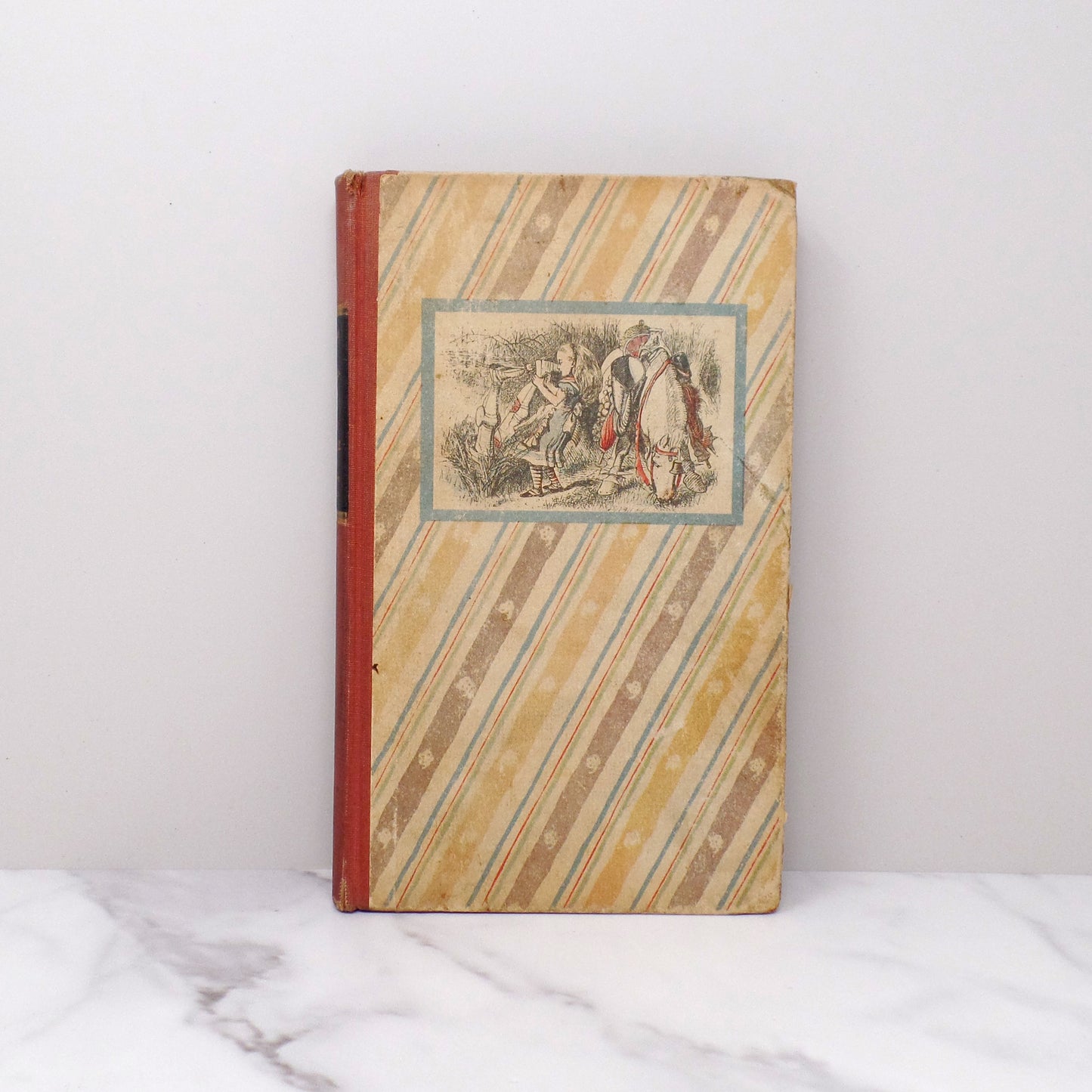 Vintage Book: Through the Looking-Glass by Lewis Carroll (1946)