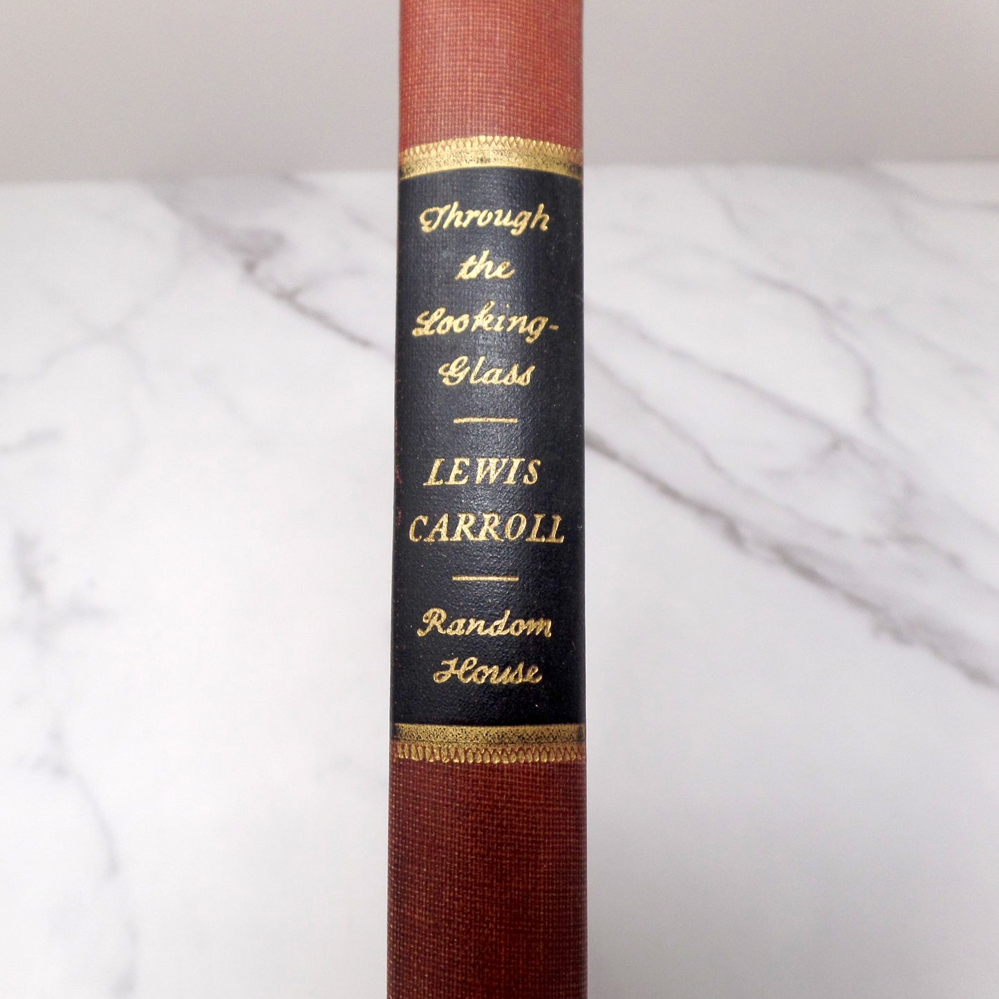 Vintage Book: Through the Looking-Glass by Lewis Carroll (1946)