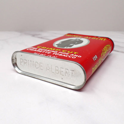 Vintage Prince Albert Tobacco Tin, Crimp Cut 1 5/8 oz. Pocket Size