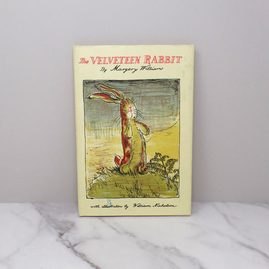 Vintage Book: The Velveteen Rabbit by Margery Williams, with Dust Jacket (1980s)