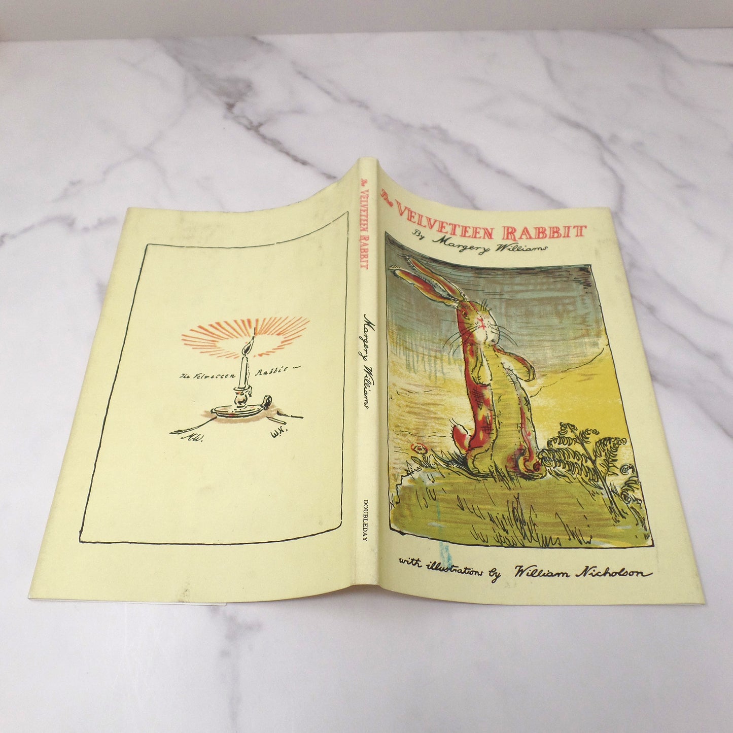 Vintage Book: The Velveteen Rabbit by Margery Williams, with Dust Jacket (1980s)