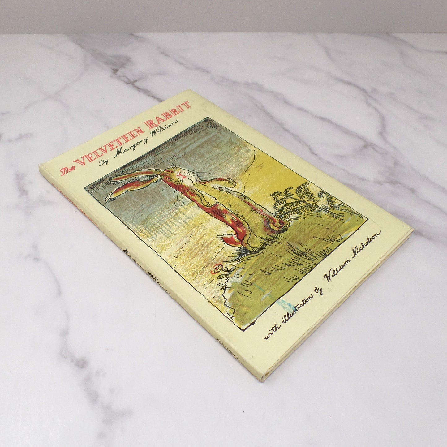 Vintage Book: The Velveteen Rabbit by Margery Williams, with Dust Jacket (1980s)