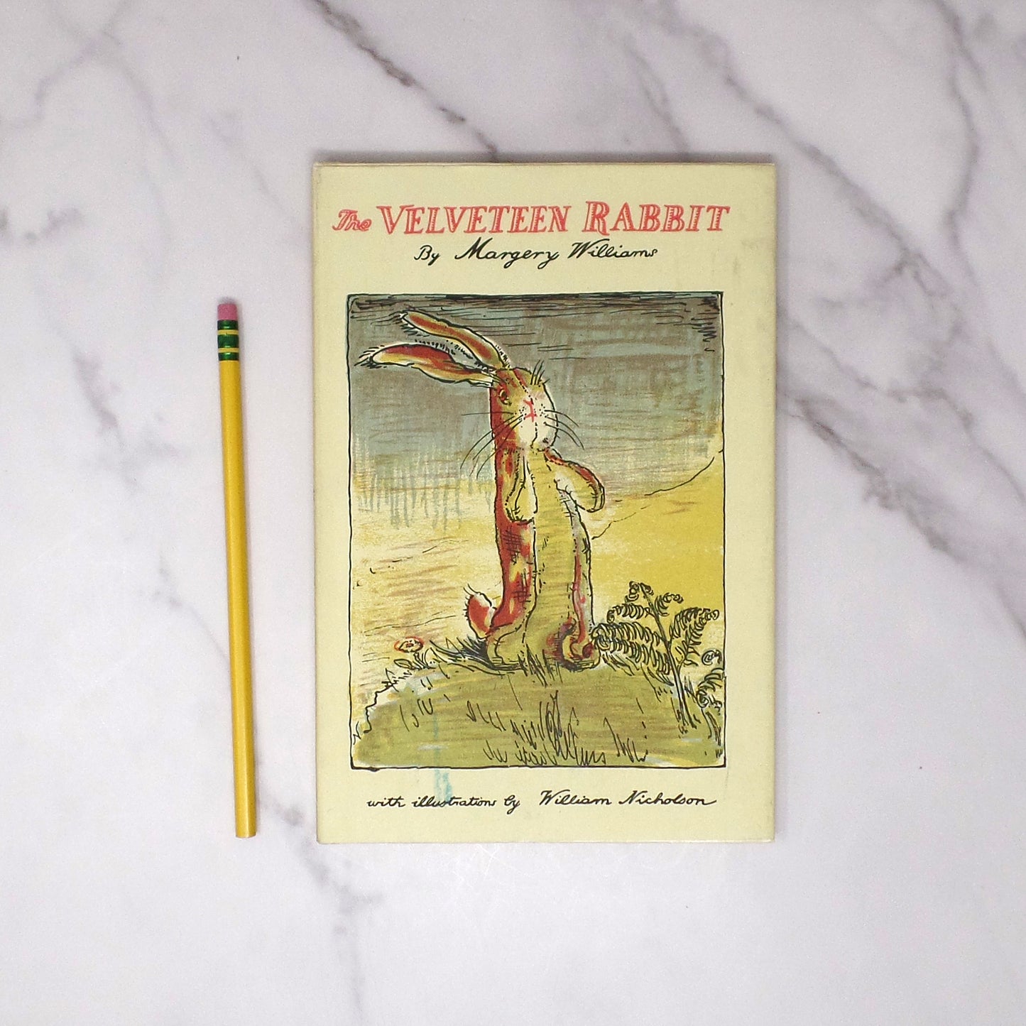 Vintage Book: The Velveteen Rabbit by Margery Williams, with Dust Jacket (1980s)